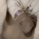 Lodger: fleecové topánočky papuče s abs Baby Fleece Slippers Fleece Drizzle / Veľkosť (new) 16