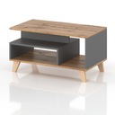 ЖУРНАЛЬНЫЙ СТОЛИК 90см СКАНДИ ГРАФИТ ВОТАН ДУБ СКАМЬЯ СКАНДИНАВСКАЯ ГОСТИНАЯ