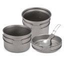 Посуд Сірий Набір 1000 Ml 750 Ml