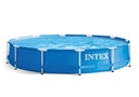 Roštový bazén okrúhly Intex 366 x 366 cm Druh stojanový
