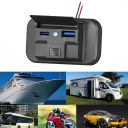 ГНІЗДО АВТОМОБІЛЬНИЙ MONTAZOWE 12V 24V USB PD QC 3.0 ON ВИКЛЮЧЕНИЙ 54W КРИШКА  фото 9
