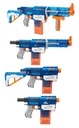 PIŠTOĽ PUŠKA NERF ELITE MODULUS RETALIATOR 4W1 Séria N-Strike Elite Modulus Sonic Echo