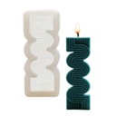 Геометрическая силиконовая форма для свечей, мыла, литейной колонки.