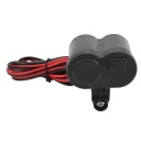 ЗАРЯДНИЙ ПРИСТРІЙ DO ТЕЛЕФОНУ NA КЕРМА МОТОЦИКЛА Z USB I ПРИКУРЮВАЧ ГОЛУБА LED (СВІТЛОДІОД)  фото 8