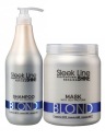 Stapiz Sleek Line Blond шампунь-маска набор 1000