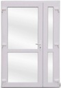 НАРУЖНЫЕ ДВУСТОРОННИЕ ДВЕРИ ПВХ, ИЗГОТОВЛЕННЫЕ НА ЗАМЕР