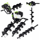 NAC EAP52-295-T БЕНЗИНОВАЯ БУРА RITCH ПОЧВЕННЫЕ ШНЕКИ 10/15/20 СМ 2,2 КВТ