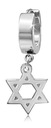 Серьга HUGGIE Star, обруч в стиле панк SS316L
