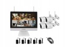 IP WIFI МОНИТОРИНГ 4 КАМЕРЫ 5 Мпикс С ЭКРАНОМ HDD 1 ТБ