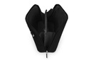 Semišová kabelka Vera Pelle Mini čierna Dominujúca farba čierna