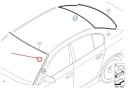 BMW 5 E60 AVANT VITRE GAUCHE MOULURE OCIEPLAJACA 51317045447 7045447photo 11