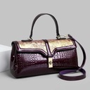 Nové príchody Luxusná dámska taška Lakovaná koža Flora Pohlavie Výrobok pre ženy