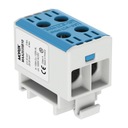 РАЗЪЕМ РЕЙКИ 2,5-35 мм2 4 ОТВЕРСТИЯ AL/CU СИНИЙ