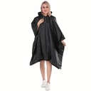 УНИВЕРСАЛЬНОЕ ДОЖДЕВОЕ ПОНЧО С КАПЮШОНОМ