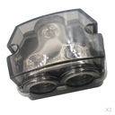 2 шт. Распределительный блок разветвителя мощности для автомобиля