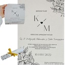 СВАДЕБНЫЕ ПРИГЛАШЕНИЯ МИНИМАЛИСТИЧНЫЕ БЕЛЫЕ ЦВЕТЫ