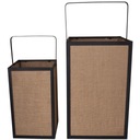 НАБОР МЕТАЛЛИЧЕСКИХ ЛАМП, 2 ШТ.