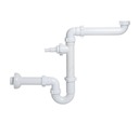 Одинарный сифон для раковины, экономия места