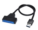АДАПТЕР КАБЕЛЯ АДАПТЕР USB 3.0 SATA 3 22-контактный SSD HDD USB КОНЦ.