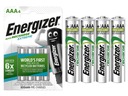 4x аккумуляторные батареи ENERGIZER AAA R03 800 мАч