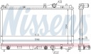 RADIATEUR MOTEUR NISSENS 609941photo 8