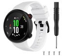 Силиконовый ремешок / Garmin Forerunner 45 / Белый