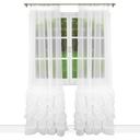 ШТОР, УКРАШЕННЫЙ РУЛОНАМИ, ДЛИННОЙ ЛЕНТОЙ И ТУННЕЛЕМ