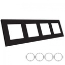 ЧЕРНАЯ ПЛАСТИКОВАЯ РАМА B-LINE DLX QUAD X4