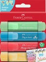 Zakreślacze Faber Castell 4 kol Textliner pastel EAN (GTIN) 4005402546244