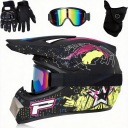 ШОЛОМ МОТОЦИКЛЕТНИЙ CROSSOWY ENDURO NA CROSSA QUADA ДВИГУН 56-57 L  фото 10