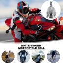 4 ШТУКИ DZWONEK МОТОЦИКЛЕТНИЙ ANIOL STROZ BIKER BELL Z BRELOKIEM & NASZYJNIKIEM  (18874352218) фото min 7