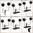 PODWOJNIE FASTENERS NA HELMET MOTORCYCLE METAL Z HOOK ORGANIZER  photo 10