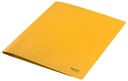 Картонная папка Leitz Recycle A-4, желтая.