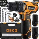 ДРЕЛЬ, УДАРНАЯ ОТВЕРТКА, АККУМУЛЯТОРНЫЙ ЧЕМОДАН, СВЕРЛА 2XAKU DEKO