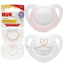 NUK DUDLÍK 0-2 m STAR PRO DÍVKU 2ks + POUZDRO