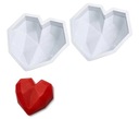 Forma silikonowa SERCE DIAMENT