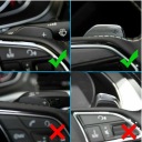 ЛОПАТКІ ЗМІНИ ПЕРЕДАЧ AUDI A3 S3 V8 A4 S4 B8 A5 S5 8T 8F A6 S6 Q3 Q5 Q7  (18766004313) фото min 16