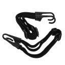 2 SZT. BLACK ELASTIC BELT DO HELMET MOTOCIKLINIO Z RUBBER  photo 7