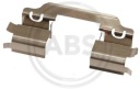 1654Q/ABS ENSEMBLE MONTAGE PLAQUETTES FREIN MERCEDES A.B.S.photo 14