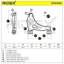 RIDEX 273C0135 BRAS DE SUSPENSION SUSPENSION ROUES AVANT DROITE BRAS DE SUSPENSION TRANSVERSALphoto 11