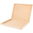 Pudełko drewniane pojemnik na czekoladki MERCI