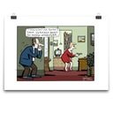 PLAKAT PARA ŻONA ZŁAMAŁA HASŁO ANDRZEJ MLECZKO