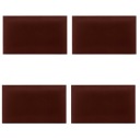 4x Бордовая мягкая панель 50х40 см