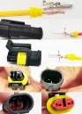 CHIPS HERMETIC SOCKET CONNECTIONS SUPERSEAL FLIX V09108  photo 11