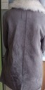 (40/L) RIVER ISLAND/ Kożuszek, kożuch, płaszcz z futrzanym kołnierzem Model Kożuszek z futrzanym kołnierzem