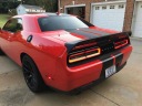 DODGE CHALLENGER SRT СПОЙЛЕР HELLCAT REDEYE 08-21 ЧОРНИЙ БЛИСК КАМЕРА !  (12545665686) фото min 9
