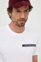 T-shirt logo Calvin Klein Jeans S Dekolt okrągły