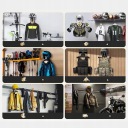 CUPHOLDER NA HELMET SCIENNY Z BIG NOSNOSCIA DO STORAGE CLOTHING MOTOCYKLO  photo 8