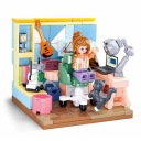 Письменный стол Котек, Конструкторы Слубан, 216 шт.