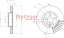 2 X DISCO DE FRENADO METZGER 6110073 